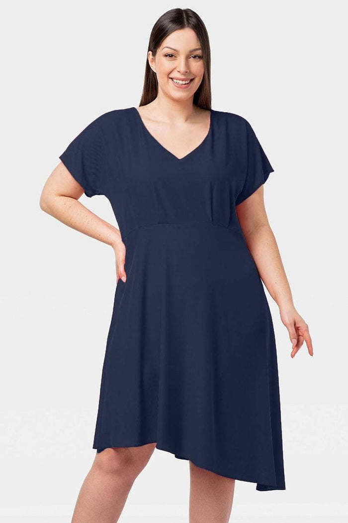 Plus size dress model 198151 Karko